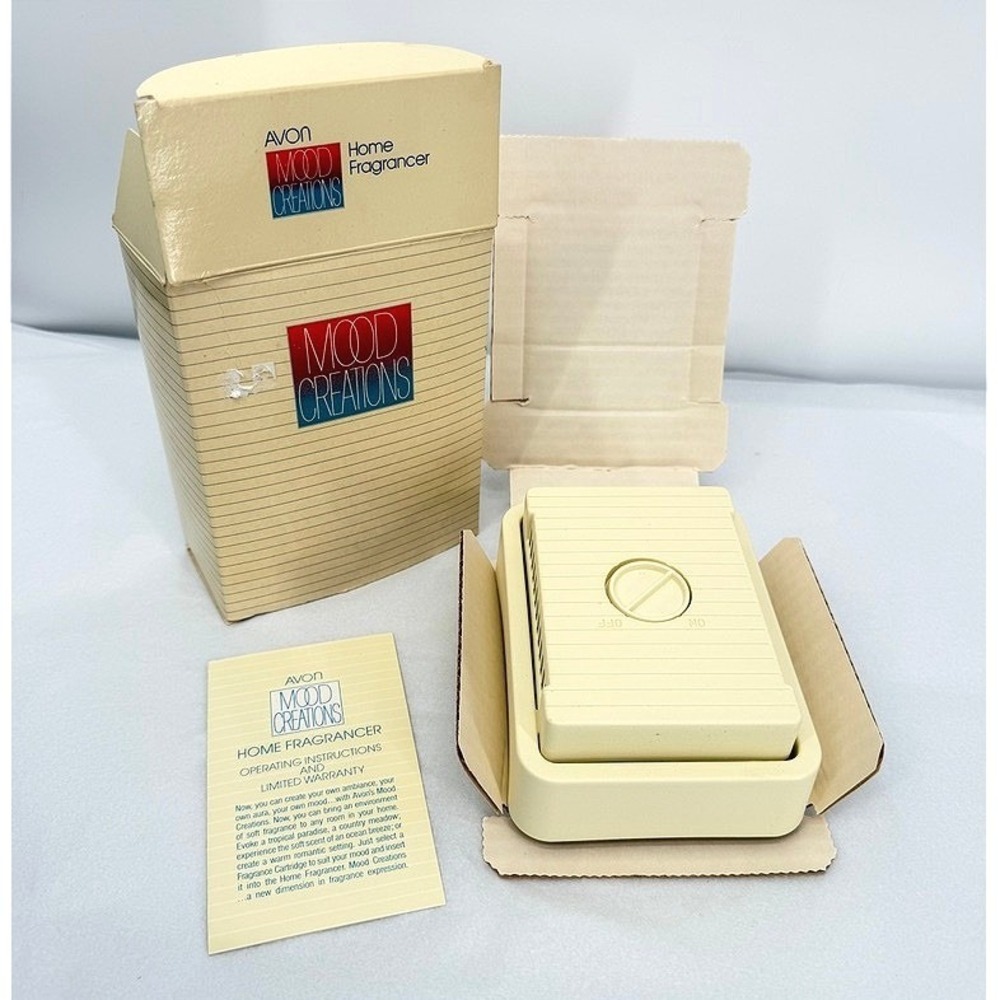 Avon Mood Creations Home Fragrancer Vintage Plug-In Diffuser Retro Decor